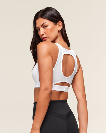 Mesh Back Sports Bra