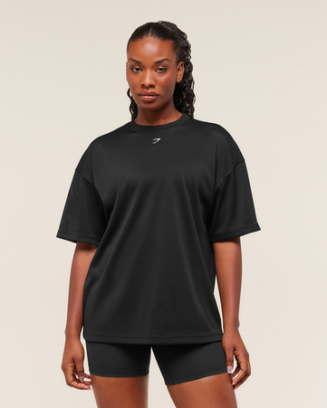 Lifting Mesh Oversized Tee