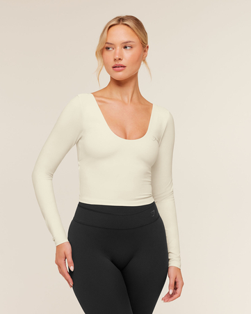 Form Long Sleeve Crop Top