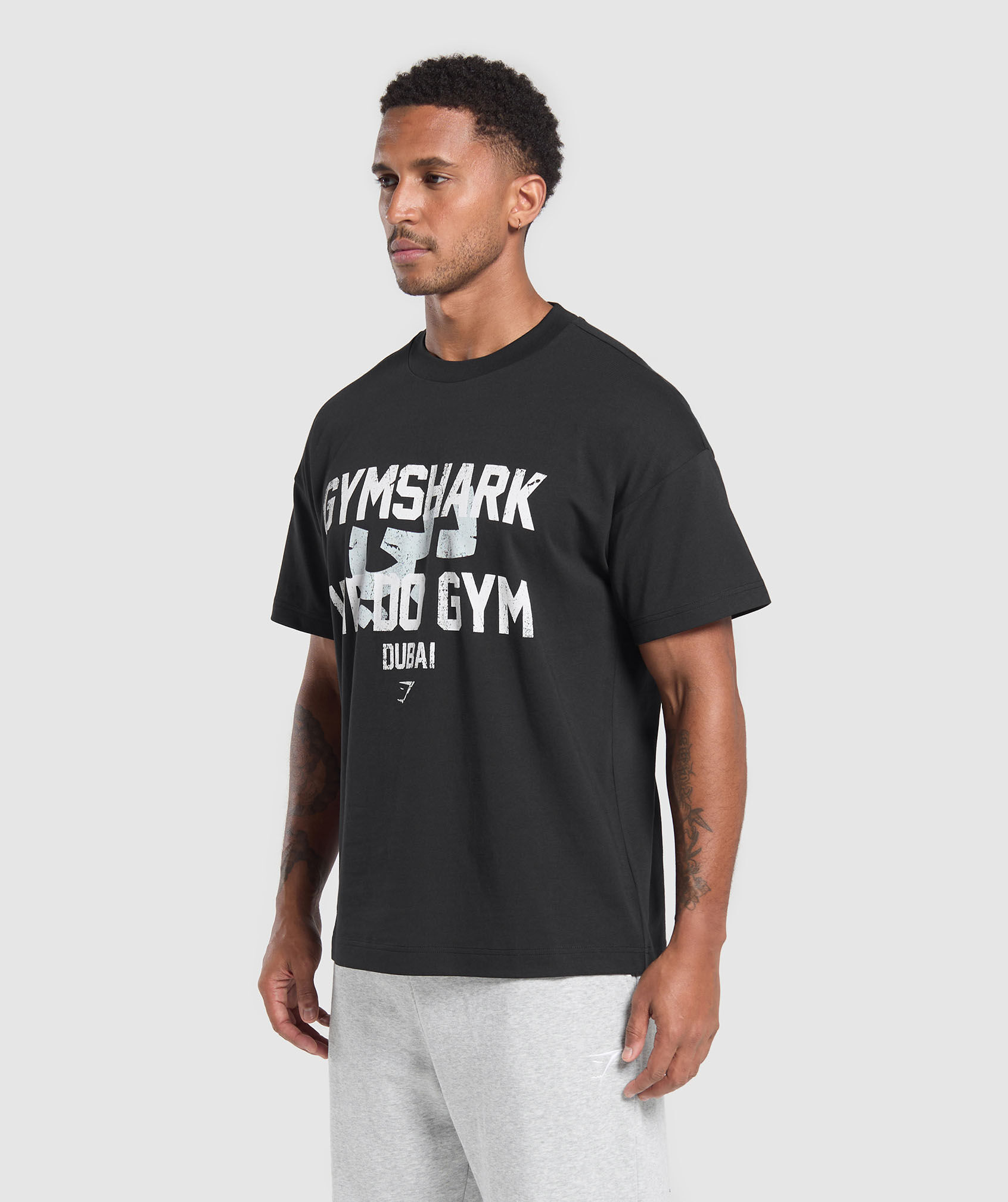 We Do Gym Graphic Oversized T-Shirt