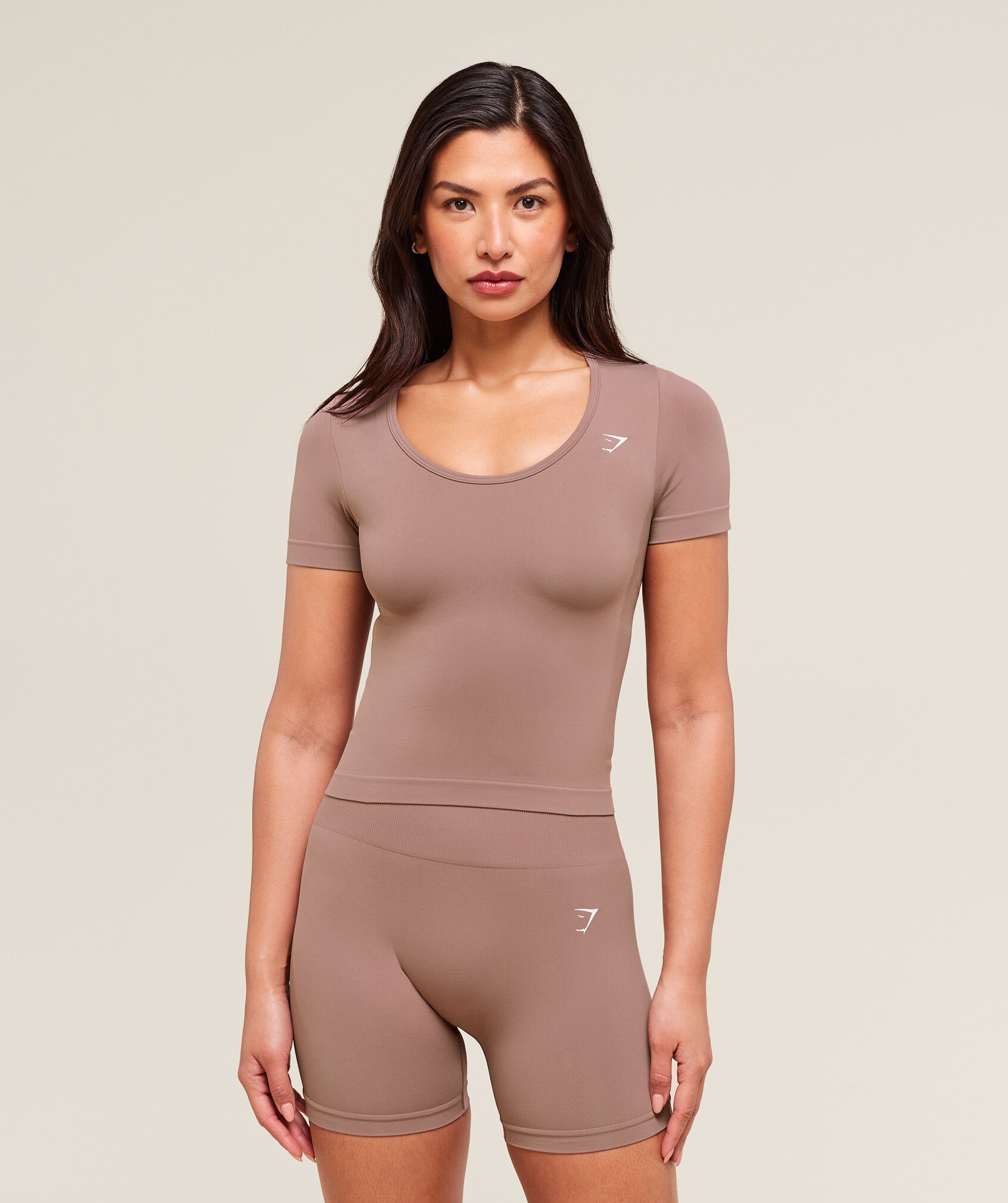 Everyday Seamless Tight Fit Crew Neck Tee