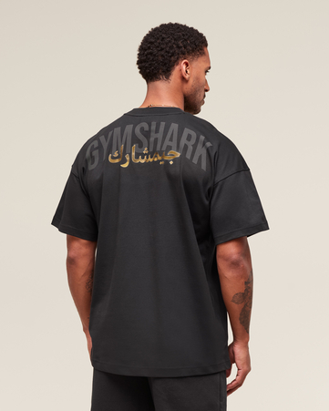 Power Overlay Oversized Graphic Tee GFX