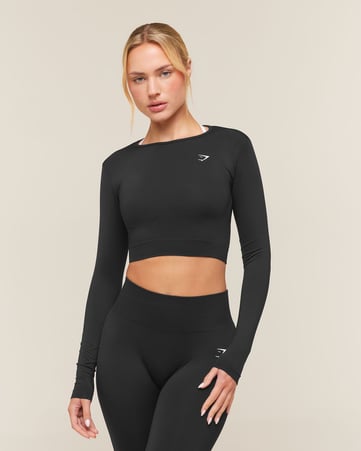 Everyday Seamless Long Sleeve Crop Top