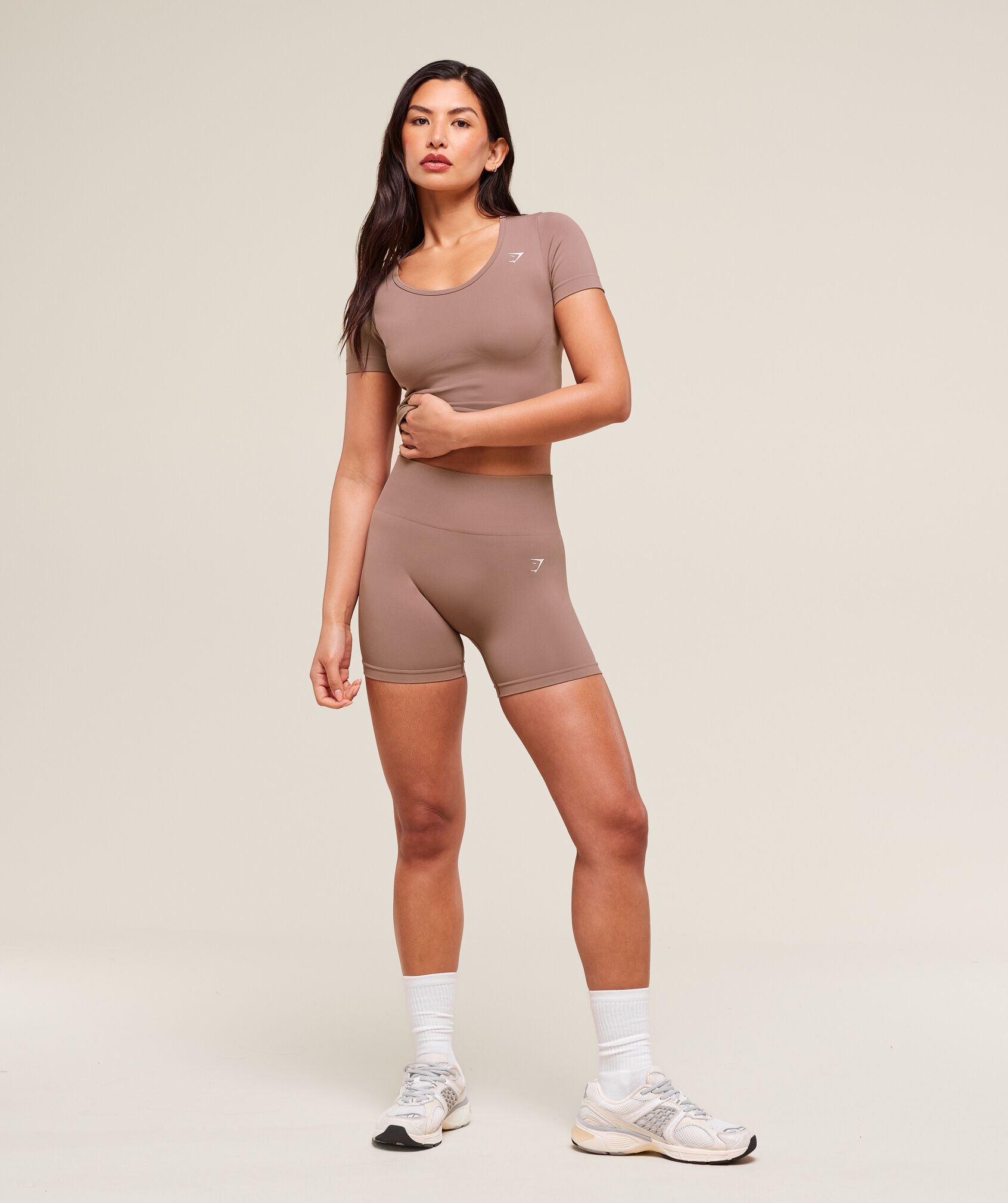 Everyday Seamless Tight Fit Crew Neck Tee