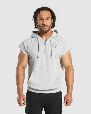Legacy 1/4 Zip Cap Sleeve Hoodie