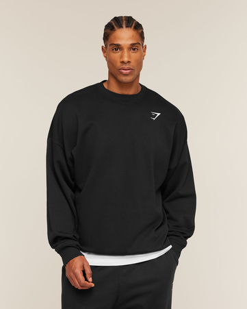 Oversized Crest Crew