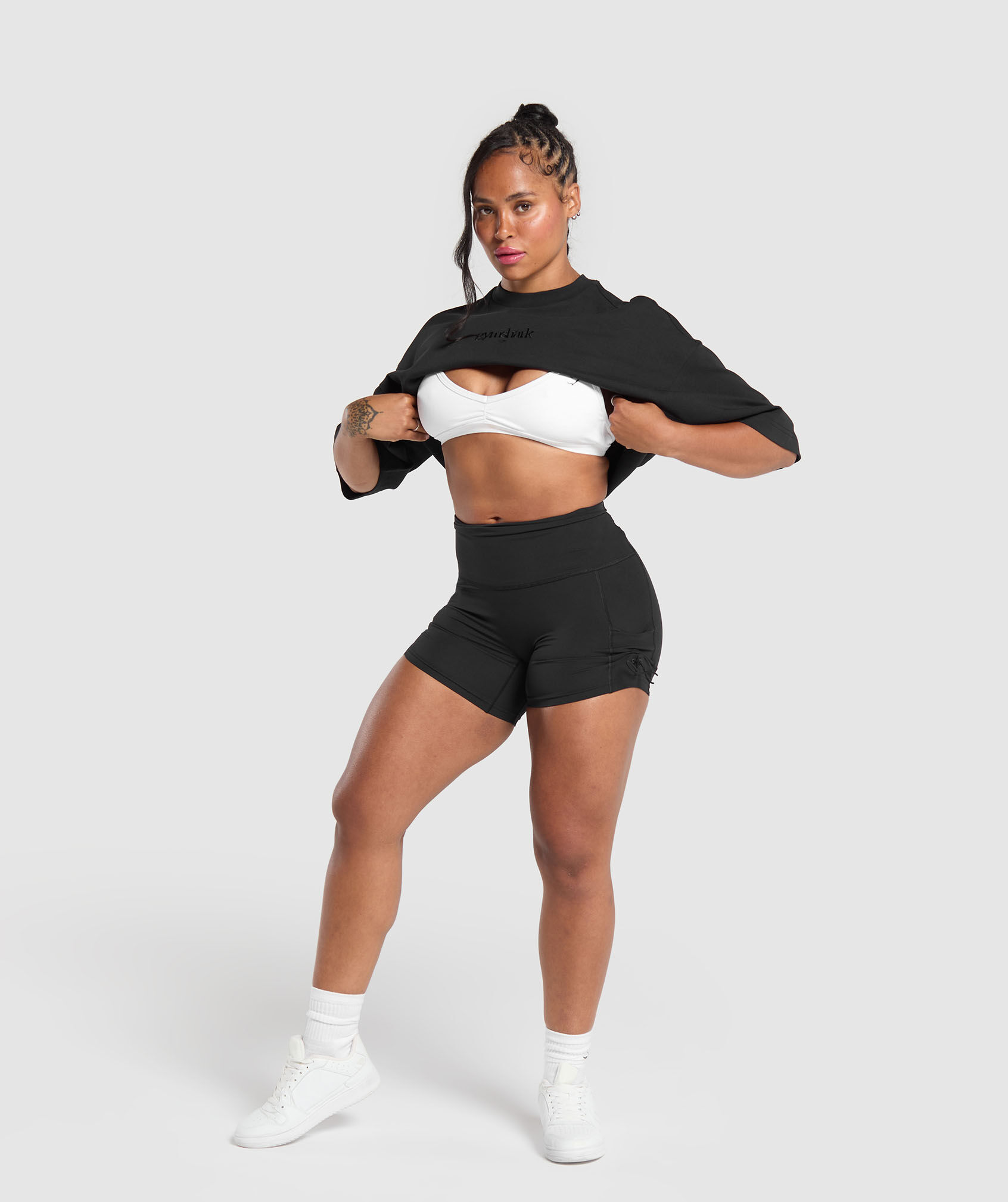 Embroidered Gymshark Oversized T-Shirt