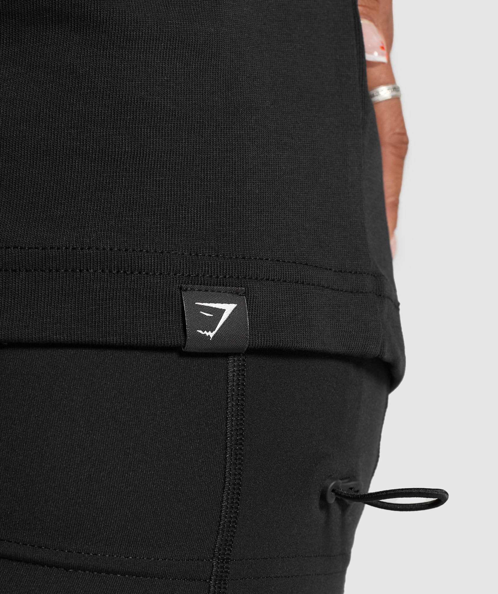 Embroidered Gymshark Oversized T-Shirt