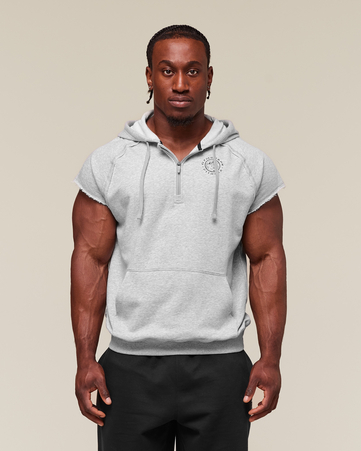 Legacy 1/4 Zip Cap Sleeve Hoodie