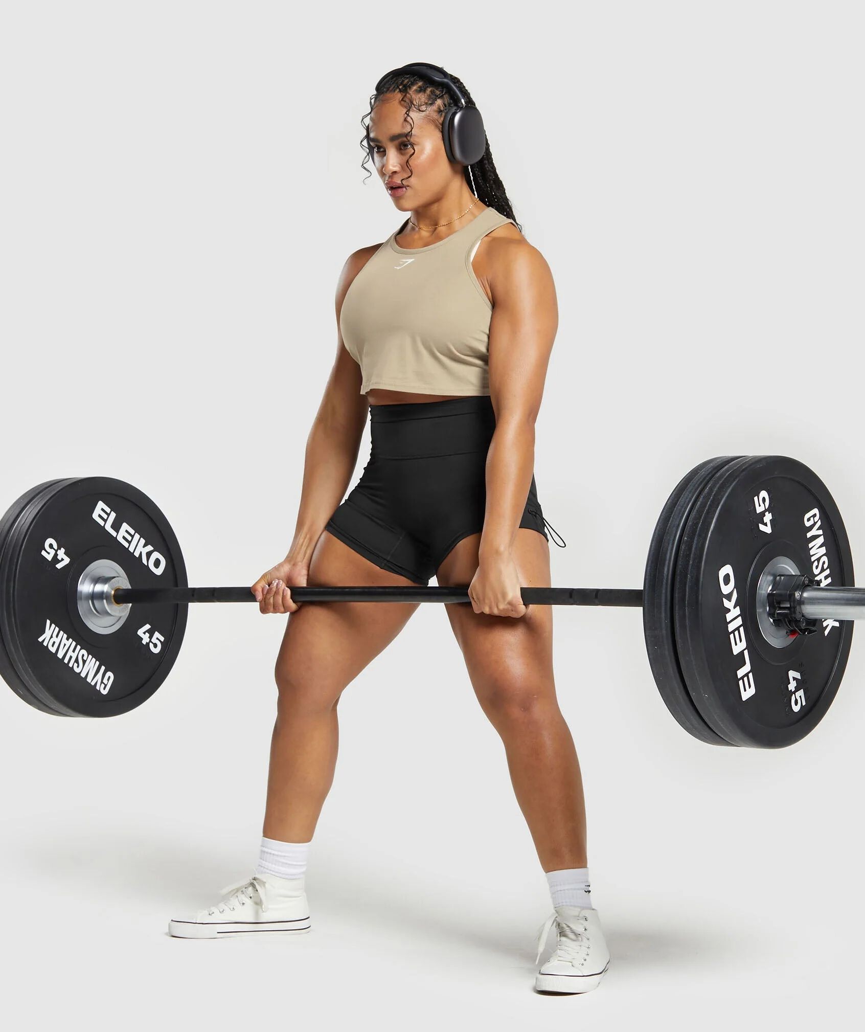 Lifting Essential Cotton Crop Tank