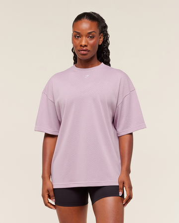 Lifting Mesh Oversized Tee