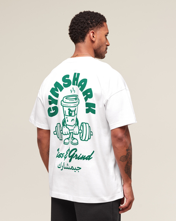 Arabic Rise & Grind Graphic Tee