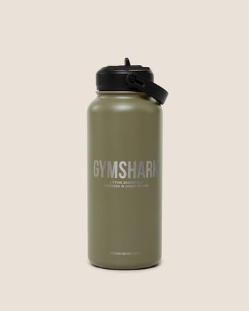 Metal Insulated Straw Bottle 1L