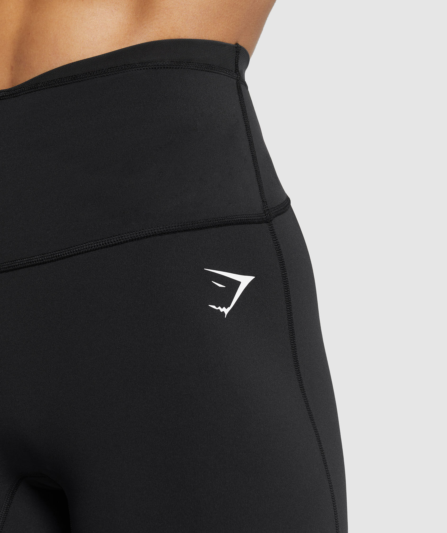 Mesh Waistband Leggings