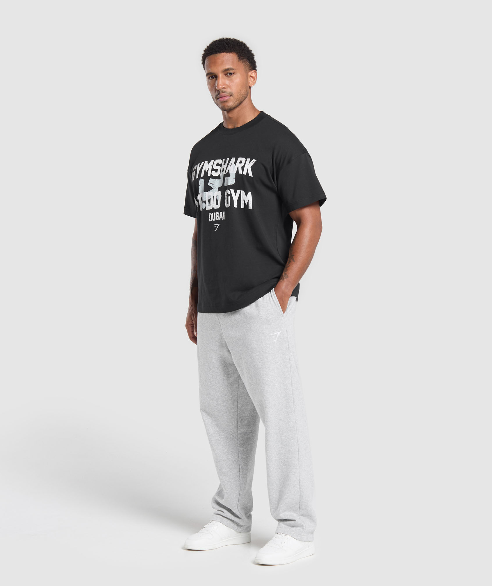 We Do Gym Graphic Oversized T-Shirt