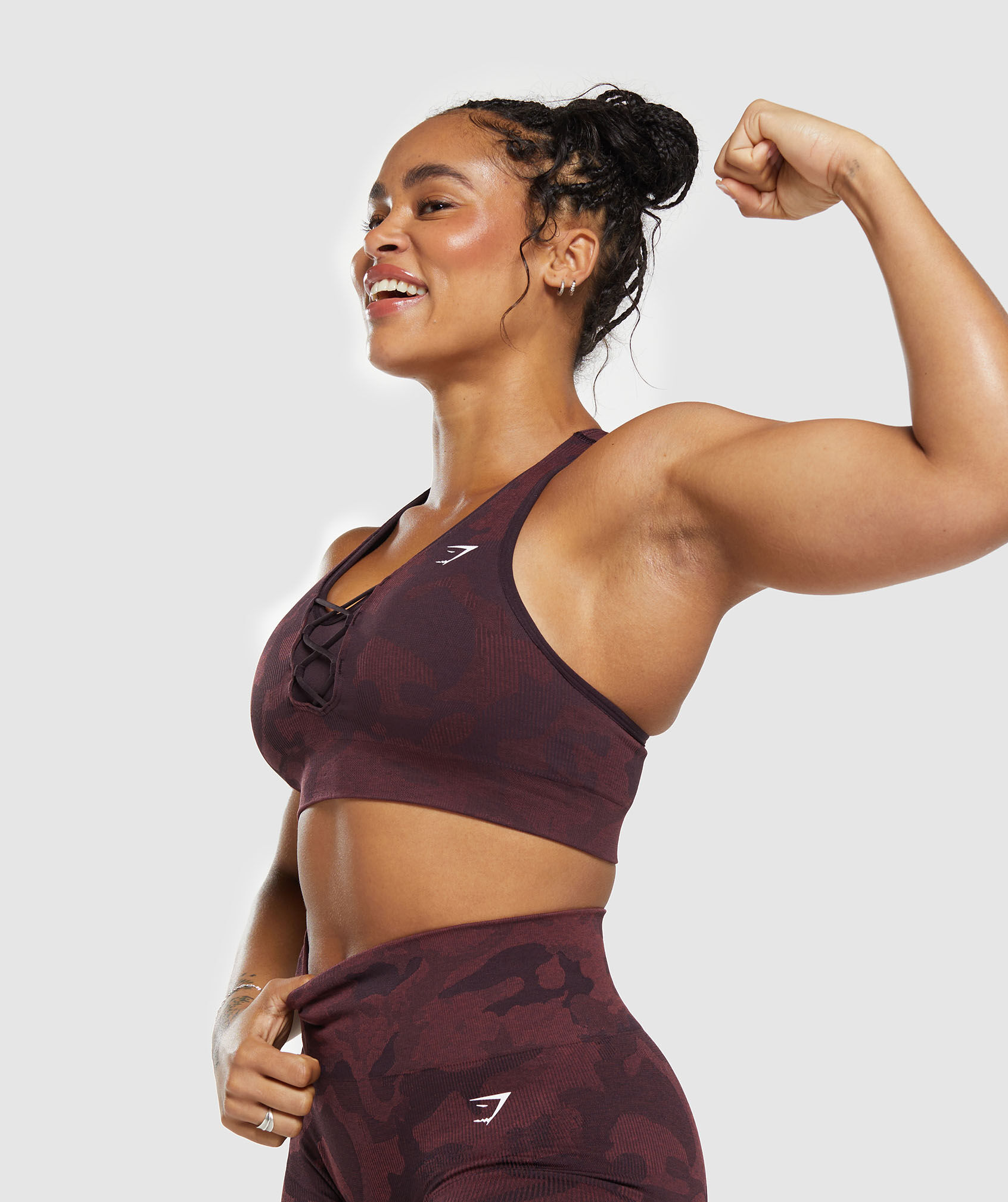 Adapt Camo Seamless Sports Bra