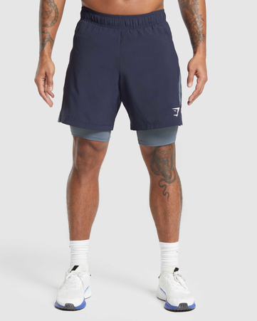 Sport 7" 2 in 1 Shorts