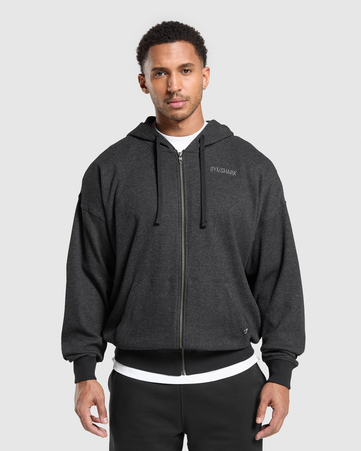 Waffle Zip Hoodie