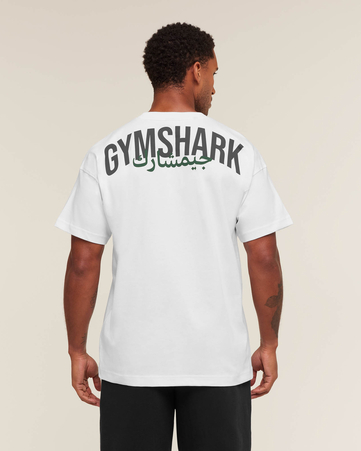 Power Overlay Oversized Graphic T-Shirt