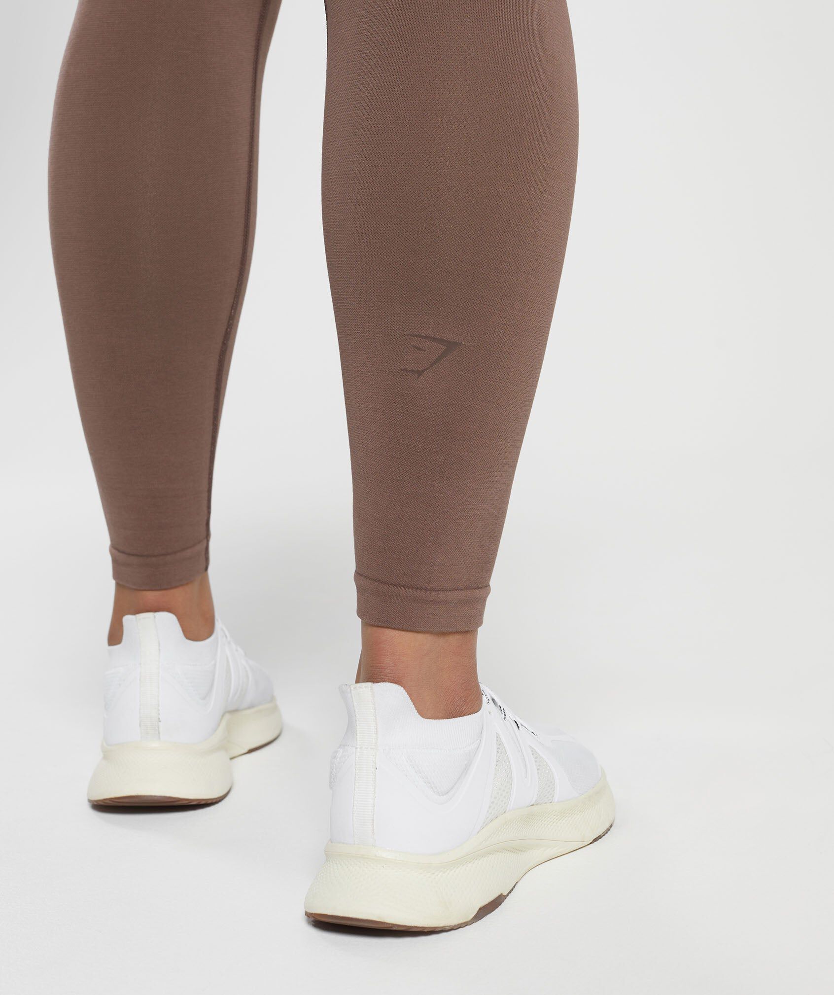 Ribbed Cotton Seamless Leggings