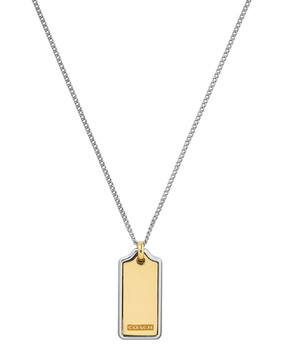 قلادة بدلاية بتصميم شارة، نحاس مطلي