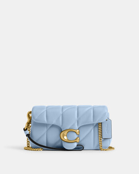 حقيبة كروس تابي بسوار معصم وحياكة مبطنة