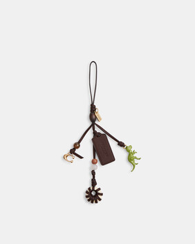 Dino Heritage Leather Bag Charm