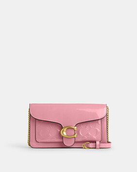 Tabby Chain Clutch In Signature Leather 21