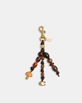 Beaded Cluster Bag Charm