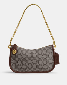 Swinger Bag In Signature Jacquard 23