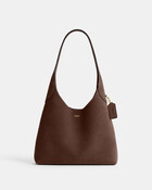Suede Brooklyn Shoulder Bag 28