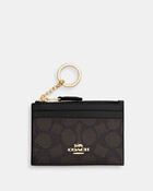 Mini Skinny Id Case In Signature Canvas