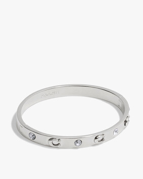 Signature Stone Bangle Bracelet