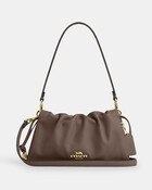 Faye Shoulder Bag With Ruching