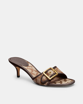 Margot Sandal In Signature Jacquard