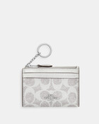 Mini Skinny Id Case In Signature Canvas