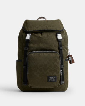 Logan Backpack In Signature Nylon