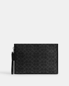 Charter Pouch In Signature Canvas