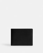 Slim Billfold Wallet In Natural Full-grain Leather