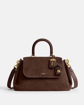 Suede Slouchy Rogue Top Handle