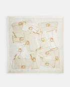  tabby Bag Print Silk Square Scarf 