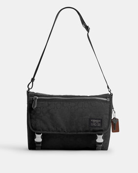 Lane Messenger In Signature Nylon