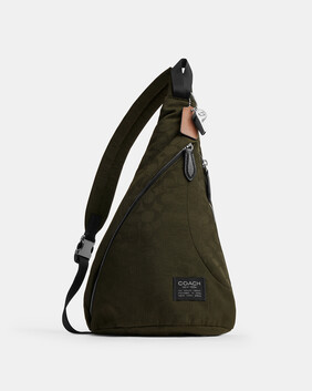 Lachlan Sling In Signature Nylon