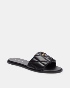 Holly Sandal With Quilting