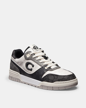 Coach Soho Sneaker With Mixed Signature