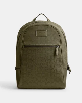 Theo Backpack In Signature Jacquard 27