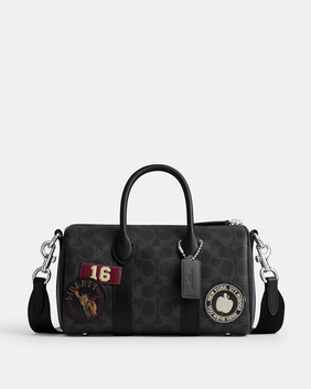 Compass Bag 25 With Stickers In Signature UpcraftedLeather