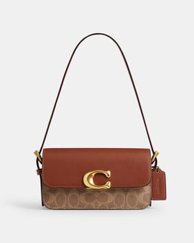 Zoe Shoulder Bag In Signature Canvas 20