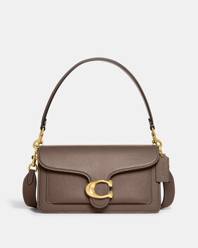 Polished Pebble Leather Tabby Shoulder Bag 26 Refresh