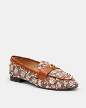 Sculpted C Loafer In Signature Textile Jacquard